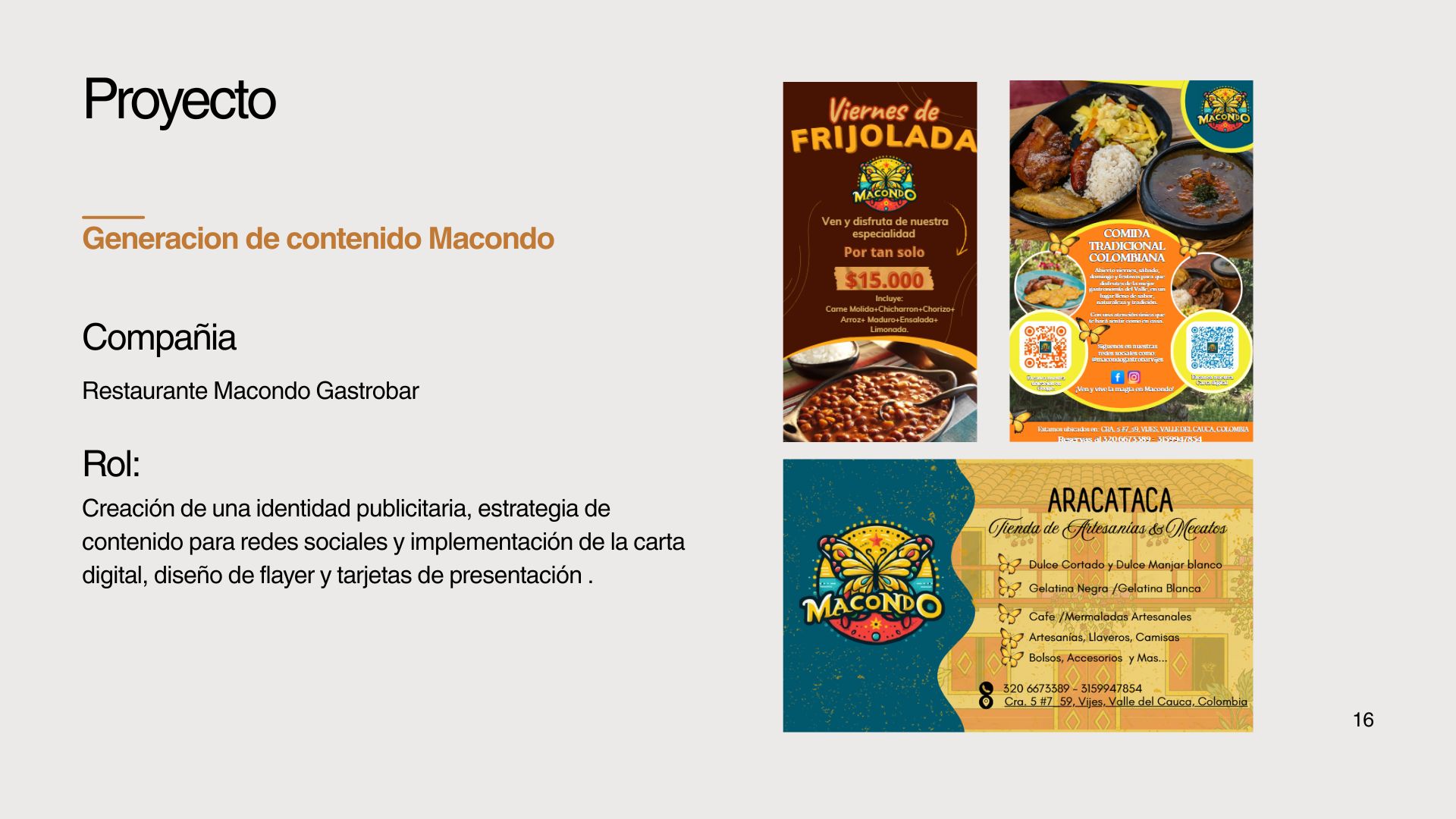 Macondo — Branding